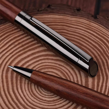 画像をギャラリービューアに読み込む, 【オーダーメード】名入れ金属製ボールペン 速乾 油性インキ おすすめ 高級 ビジネスオフィス ブラックチタンビーズペン プレゼント