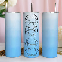 画像をギャラリービューアに読み込む, タンブラー 名前 入り 名入れ  ペット 保温保冷