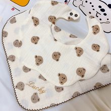 画像をギャラリービューアに読み込む, 名入れコットンよだれかけ