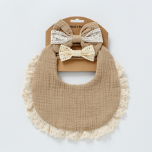 画像をギャラリービューアに読み込む, お名前刺繡入り ベビービブ よだれタオル|涎掛け対策 高吸水|厚手 ふわふわ|出産祝い 誕生日 プレゼント