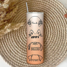 画像をギャラリービューアに読み込む, タンブラー 名前 入り 名入れ  ペット 保温保冷