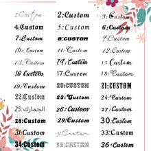 画像をギャラリービューアに読み込む, 名入れネックレス 花のペンダント オリジナル お誕生日