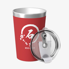 画像をギャラリービューアに読み込む, 名前入りタンブラー 名入れ 蓋付き 高品質 保温保冷 ギフトボック 高級感 プレゼント お祝い