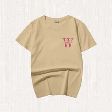 画像をギャラリービューアに読み込む, カップル お揃い イニシャルTシャツ