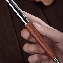 画像をギャラリービューアに読み込む, 【オーダーメード】名入れ金属製ボールペン 速乾 油性インキ おすすめ 高級 ビジネスオフィス ブラックチタンビーズペン プレゼント