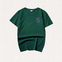 画像をギャラリービューアに読み込む, カップル お揃い イニシャルTシャツ