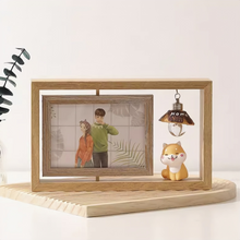 画像をギャラリービューアに読み込む, オーダーメイド旋回式両面フォトフレーム 柴犬