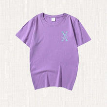 画像をギャラリービューアに読み込む, カップル お揃い イニシャルTシャツ