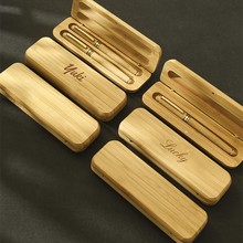 画像をギャラリービューアに読み込む, 名入れ 万年筆 ボールペン 自然風 環境保護 精緻な木製ギフトボックス ビジネス プレゼント