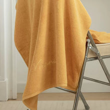 画像をギャラリービューアに読み込む, オーダーメイド 名入れタオル 刺繍入りバスタオル コットン