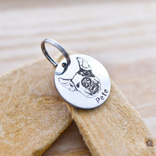 画像をギャラリービューアに読み込む, オーダーメイド|名前・電話番号入り|ペット迷子札|刻印 名札 連絡先|犬猫