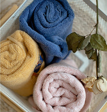 画像をギャラリービューアに読み込む, オーダーメイド 名入れタオル 文字刺繍入り イラストマフラータオル コットン