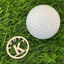 画像をギャラリービューアに読み込む, ゴルフマーカー オリジナルプレゼントーアルファベット【父の日】【敬老の日】【退職祝】【誕生日】