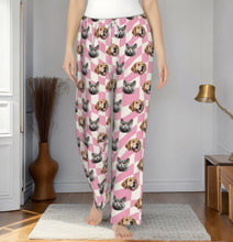 画像をギャラリービューアに読み込む, うちの子・ペットの写真で作る パジャマパンツ|犬・猫 カスタムパジャマ チェク柄|Unimstar