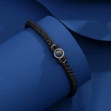 画像をギャラリービューアに読み込む, 写真入り 編みひも ブレスレット