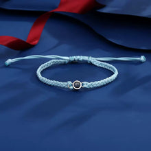 画像をギャラリービューアに読み込む, 写真入り 編みひも ブレスレット