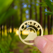 画像をギャラリービューアに読み込む, ゴルフマーカー オリジナルプレゼントー波【父の日】【敬老の日】【退職祝】【誕生日】