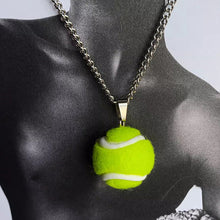 画像をギャラリービューアに読み込む, テニスボールのネックレス