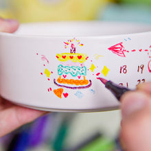 画像をギャラリービューアに読み込む, オーダーメイド 手描きペットイラスト ペットボウル フードボウル 犬 猫 ペット用 食器 おしゃれ 陶磁器