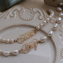 画像をギャラリービューアに読み込む, お名前をカスタマイズできる パールブレスレット|クリスマスプレゼント 誕生日ギフト|Unimstar