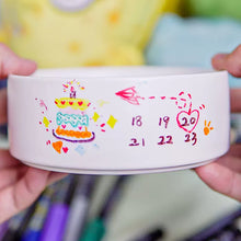 画像をギャラリービューアに読み込む, オーダーメイド 手描きペットイラスト ペットボウル フードボウル 犬 猫 ペット用 食器 おしゃれ 陶磁器