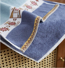 画像をギャラリービューアに読み込む, カスタマイズ可能 名入れタオル ロゴ文字を刺繍いれ フェイスタオル 大ロット依頼対応可能