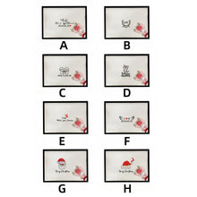 画像をギャラリービューアに読み込む, 名前入り 似顔絵 イラスト 刺繍入り マフラー ウール カスタマイズ可能 クリスマスプレゼント