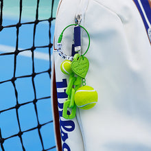 画像をギャラリービューアに読み込む, 名入れ テニス キーチェーン