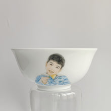 画像をギャラリービューアに読み込む, 【オーダーメイド】子供の写真入り飯碗 オリジナル丼 セラミック|赤ちゃん 家族写真 プレゼント|Unimstar