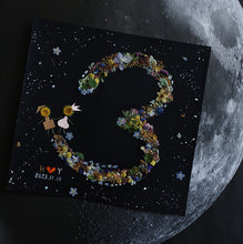 画像をギャラリービューアに読み込む, 年数カスタム可能 プリザーブドフラワー 写真立て 名入れ フォトフレーム 結婚記念日 プレゼント