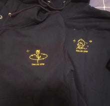 画像をギャラリービューアに読み込む, 名入れ 文字 刺繍入り カスタマイズ可能 スウェット パーカー 裏起毛 トレーナー フーディー クリスマスプレゼント