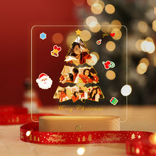 画像をギャラリービューアに読み込む, 写真入り木製ナイトライト メッセージ入り|クリスマスプレゼント ギフト