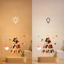 画像をギャラリービューアに読み込む, 写真入り木製ナイトライト メッセージ入り|クリスマスプレゼント ギフト|Unimstar