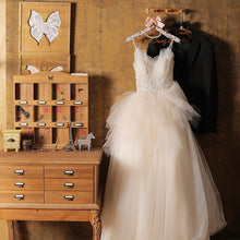 画像をギャラリービューアに読み込む, カスタマイズウェディングハンガー 名入れ・日付入り|結婚祝い おしゃれ プレゼント|Unimstar