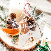 画像をギャラリービューアに読み込む, 名入れアクリル製星型クリスマスオーナメント|名前をカスタマイズできる プレゼント ギフト|Unimstar