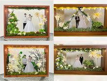 画像をギャラリービューアに読み込む, カスタマイズ可能な写真入りフォトフレーム プリザーブドフラワー|結婚祝い おしゃれ プレゼント|Unimstar