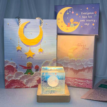画像をギャラリービューアに読み込む, オーダーメイド 文字入り 生年に応じる月相 クリスタルボール月ランプ ナイトライト 結婚祝い プレゼント