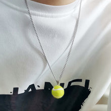 画像をギャラリービューアに読み込む, テニスボールのネックレス