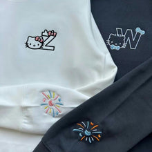 画像をギャラリービューアに読み込む, 名入れ 文字 刺繍入り カスタマイズ可能 スウェット パーカー 裏起毛 トレーナー フーディー クリスマスプレゼント