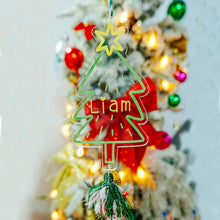 画像をギャラリービューアに読み込む, 名入れアクリル製 クリスマスツリーオーナメント|クリスマスプレゼント ギフト|Unimstar