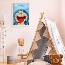 画像をギャラリービューアに読み込む, オーダーメイド 紫陽花プリザーブドフラワー フォトフレーム 写真立て 壁掛け 似顔絵 結婚祝い プレゼント