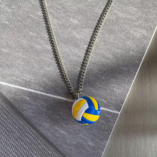 画像をギャラリービューアに読み込む, バレーボールのネックレス