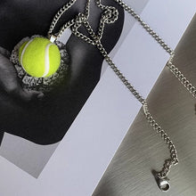 画像をギャラリービューアに読み込む, テニスボールのネックレス