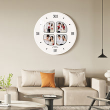 画像をギャラリービューアに読み込む, 写真で作るオリジナル時計 壁掛け オーダーメイド|結婚祝い クリスマス プレゼント|Unimstar