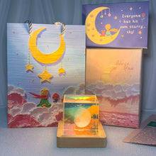 画像をギャラリービューアに読み込む, オーダーメイド 文字入り 生年に応じる月相 クリスタルボール月ランプ ナイトライト 結婚祝い プレゼント