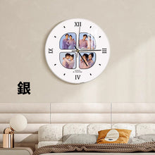 画像をギャラリービューアに読み込む, 写真で作るオリジナル時計 壁掛け オーダーメイド|結婚祝い クリスマス プレゼント|Unimstar
