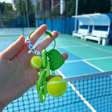 画像をギャラリービューアに読み込む, 名入れ テニス キーチェーン