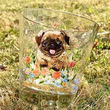 画像をギャラリービューアに読み込む, 【オーダーメイド】ペットの写真から 手描きグラス|愛犬・愛猫 似顔絵 手作り カップ