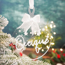 画像をギャラリービューアに読み込む, 名入れアクリル製クリスマスオーナメント|名前をカスタマイズできるクリスマスプレゼント ギフト|Unimstar