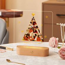 画像をギャラリービューアに読み込む, 写真入り木製ナイトライト メッセージ入り|クリスマスプレゼント ギフト|Unimstar